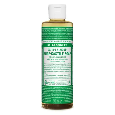 Dr. Bronner's Tekuté universální mýdlo ALL-ONE!, Almond 240 ml