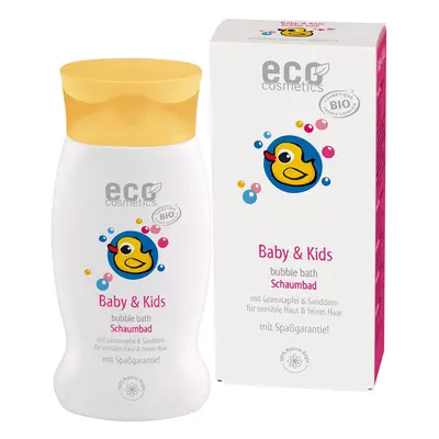 Eco Cosmetics Baby Dětská bublinková koupel BIO - s granátovým jablkem a rakytníkem, 200 ml