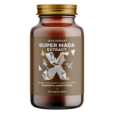 BrainMax Super Maca extrakt 700 mg, 100 rostlinných kapslí