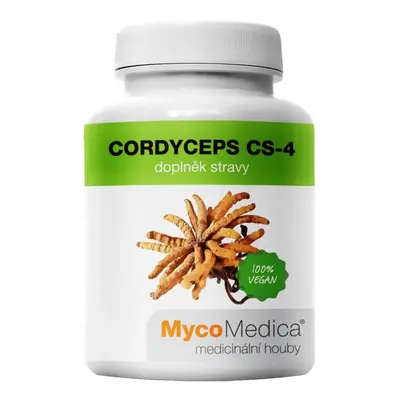 Cordyceps v optimální koncentraci MycoMedica 90 rostlinných kapslí