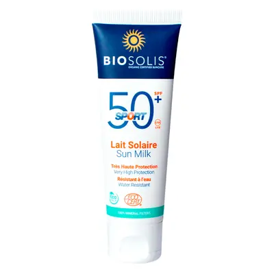 BIOSOLIS Opalovací mléko SPORT SPF 50+, 75ml