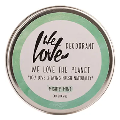 Přírodní krémový deodorant "Mighty Mint" We Love the Planet 48 g