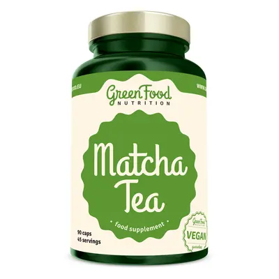 GreenFood Nutrition Matcha Tea 90 kapslí