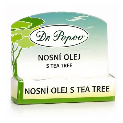 Nosní olej s Tea Tree olejem, 6 ml, roll - on Dr. Popov