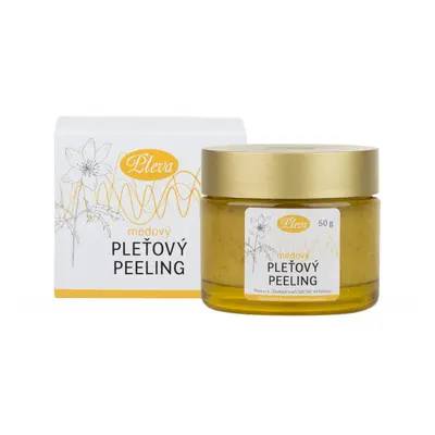 Pleva Medový pleťový peeling, 50 g