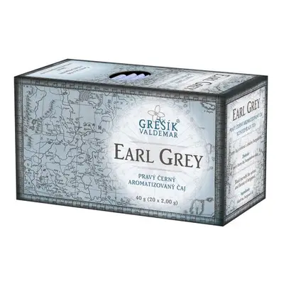 Valdemar Grešík - Natura s.r.o. Earl Grey 20 n.s. přebal GREŠÍK Černý čaj