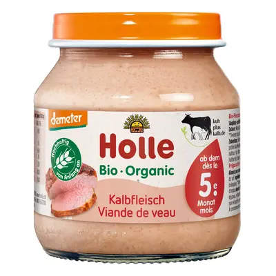 Holle Bio Telecí maso pro děti od 5. měsíce, 125 g