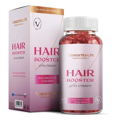 Vesantech Laboratories HAIR vitamins booster, 60 kapslí