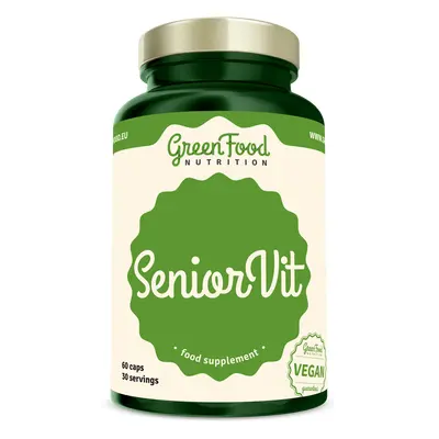 GreenFood Nutrition SeniorVit 60 kapslí