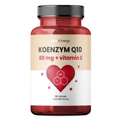 MOVit Energy MOVit Koenzym Q10 60 mg + vitamin E, 90 tobolek