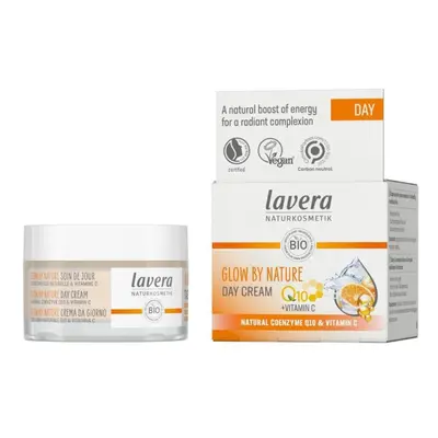 lavera Denní krém Glow by Nature s Q10 a Vit C 50 ml