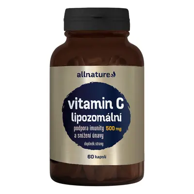 Allnature Lipozomální Vitamin C 500 mg, 60 ks