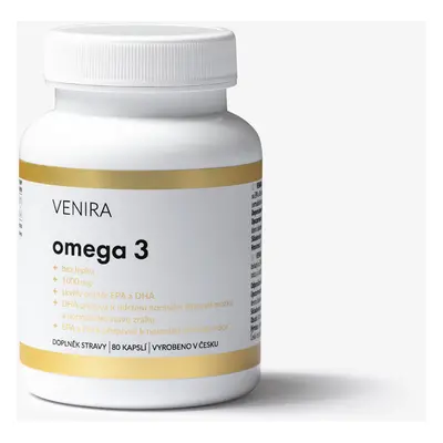 VENIRA omega 3, 80 kapslí