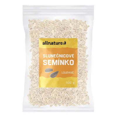 Allnature Slunečnicové semínko loupané, 500 g