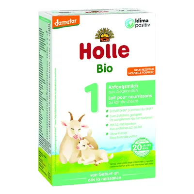 Holle Bio Počáteční kojenecké kozí mléko 1 pro děti od narození, 400 g