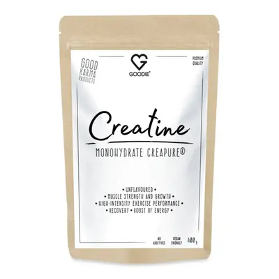 GOODIE Kreatin monohydrát Creapure® Natural, 400 g