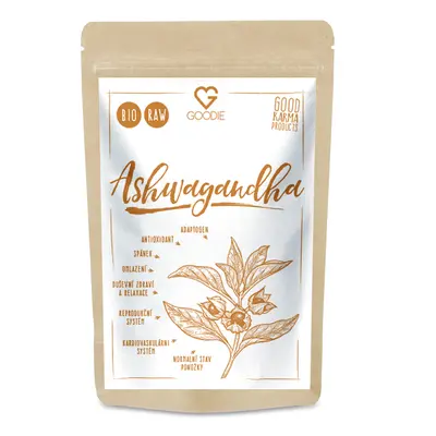 GOODIE Ashwagandha BIO, RAW 150 g