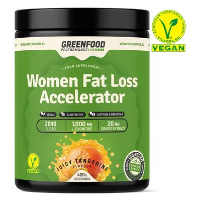 GreenFood Nutrition Women Figure Accelerator 240 g příchuť: Zelené jablko