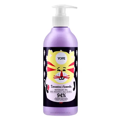 Yope Přírodní sprchový gel Cranberry & Lavender, 400ml