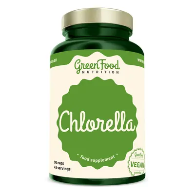 GreenFood Nutrition Chlorella 90 kapslí