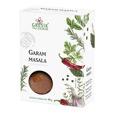 Valdemar Grešík - Natura s.r.o. Garam Masala 30 g GREŠÍK Dobré koření