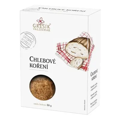 Valdemar Grešík - Natura s.r.o. Chlebové koření 50 g GREŠÍK Dobré koření