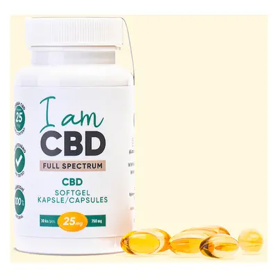 I am CBD Full Spectrum CBD kapsle 750 mg, 30 ks