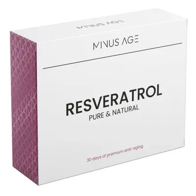 Minus Age Resveratrol, 30 kapslí