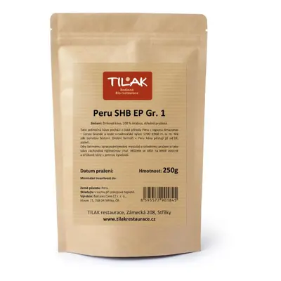 Tilak Káva Arabica Peru SHB EP Gr.1 250 g