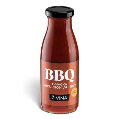 Živina BBQ omáčka pálivá s medem s Bourbon Whiskey 270 g