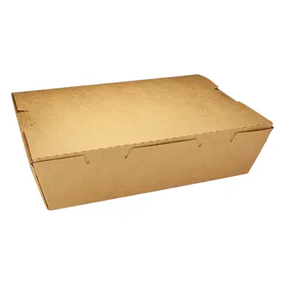 EcoPack Papírový box EKO na jídlo 190x150x50 mm hnědý 1000 ml ba1/25 ks Balení: 25