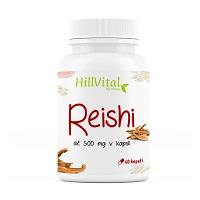 HillVital Reishi, 60 kapslí