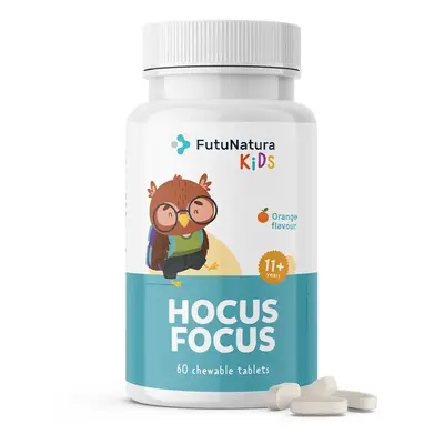 FutuNatura Kids HOCUS FOCUS pro děti, 60 ks