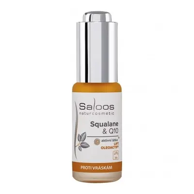 Rostlinný elixír BIO Squalene + Q10 SALOOS Naturcosmetics 20 ml