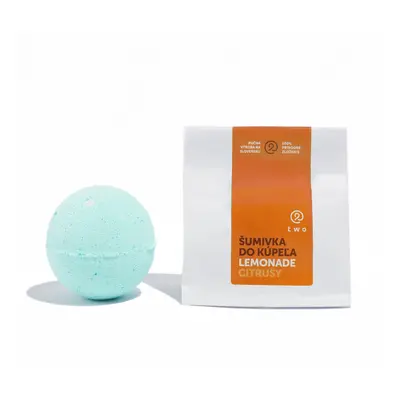 Twocosmetics Šumivá bomba do koupele LEMONADE, 120 g