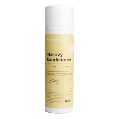 Twocosmetics Vlasový kondicionér REPAIR&NOURISH s rýžovým proteinem a hedvábím, 200 ml