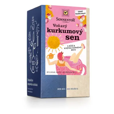 Sonnentor Voňavý kurkumový sen bio 36g porc. dvoukomorový