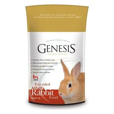 GENESIS RABBIT FOOD ALFALFA 5kg granulované k.pro králíky - DOPRODEJ