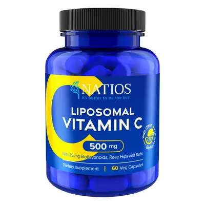 Natios Vitamín C Liposomální 500 mg, 60 kapslí