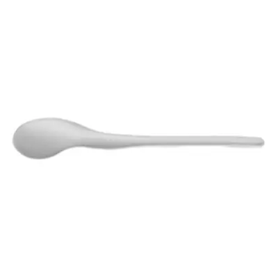 Cookplay Jednorázová kávová lžička Chikio EKO Coffee Spoon White, bílá, 50 ks