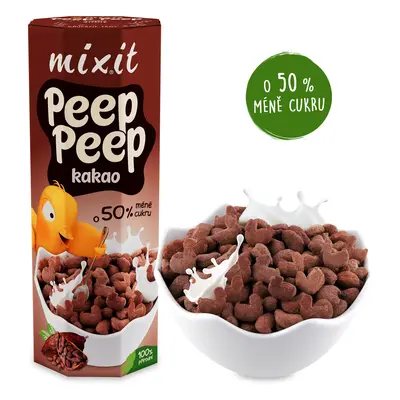 Mixit Cereálie Peep Peep Kakao, 280 g