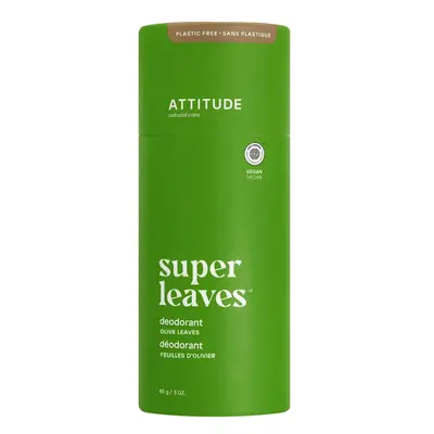 Přírodní tuhý deodorant ATTITUDE Super leaves - olivové listy 85 g