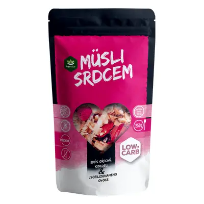 Topnatur LOW CARB Müsli srdcem sypané, 250 g