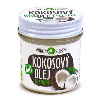 PURITY VISION Bio Kokosový olej bez vůně 120 ml