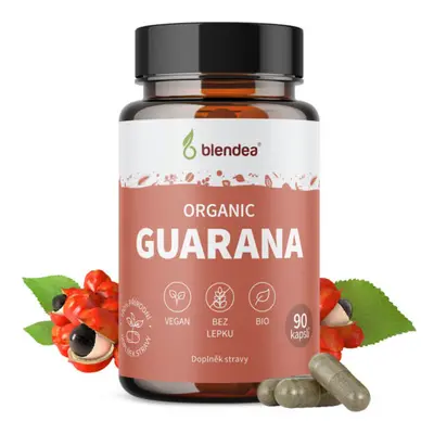 Blendea Guarana BIO Organic, 100% rostlinné, 90 kapslí