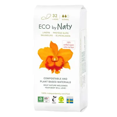 Dámské slipové vložky ECO by Naty (32 ks) - normal