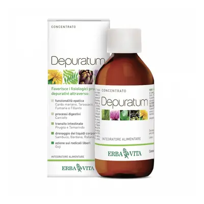 Erba Vita DEPURATUM CONCENTRATO - detoxikace, 200ml