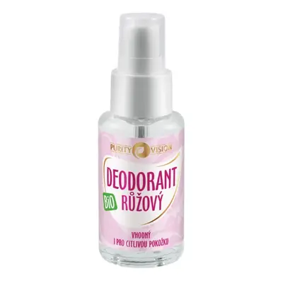 PURITY VISION Bio Růžový Deodorant 50 ml