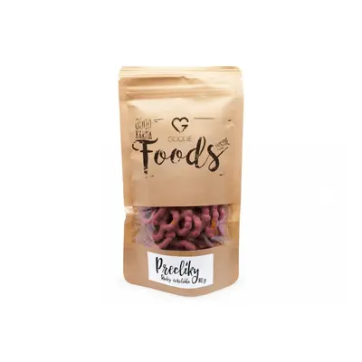 GOODIE Preclíky v ruby čokoládě 80 g