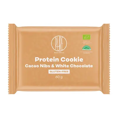 BrainMax Pure Protein Cookie Kakaové boby & Bílá čokoláda BIO, 60 g